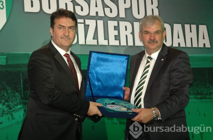 Bursaspor'dan sponsor firmalara teşekkür gecesi