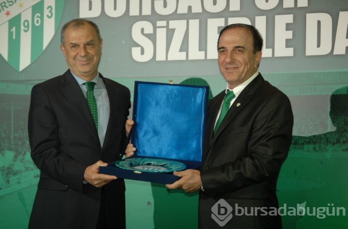 Bursaspor'dan sponsor firmalara teşekkür gecesi