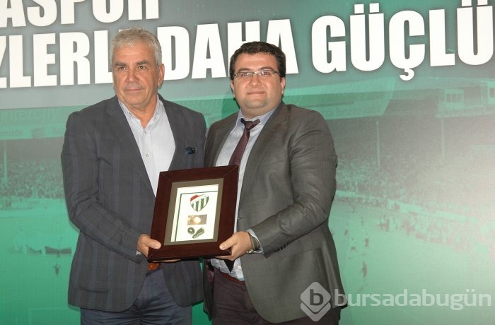 Bursaspor'dan sponsor firmalara teşekkür gecesi