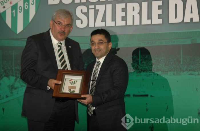 Bursaspor'dan sponsor firmalara teşekkür gecesi