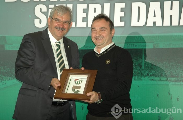 Bursaspor'dan sponsor firmalara teşekkür gecesi