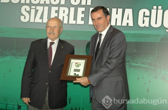 Bursaspor'dan sponsor firmalara teşekkür gecesi