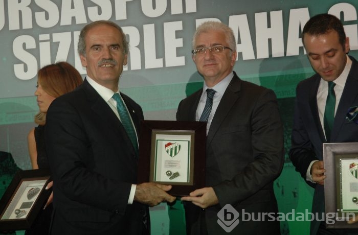 Bursaspor'dan sponsor firmalara teşekkür gecesi