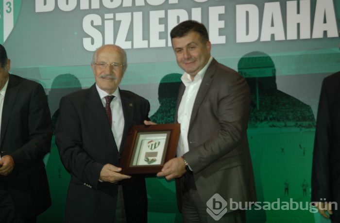 Bursaspor'dan sponsor firmalara teşekkür gecesi