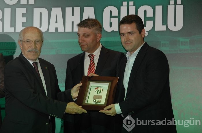Bursaspor'dan sponsor firmalara teşekkür gecesi