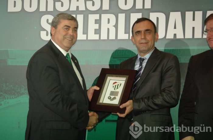 Bursaspor'dan sponsor firmalara teşekkür gecesi