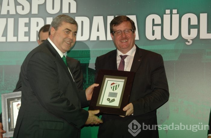 Bursaspor'dan sponsor firmalara teşekkür gecesi