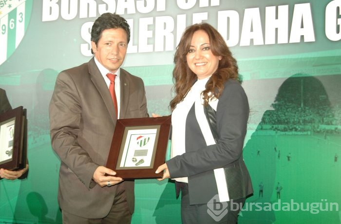 Bursaspor'dan sponsor firmalara teşekkür gecesi