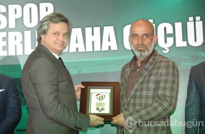 Bursaspor'dan sponsor firmalara teşekkür gecesi