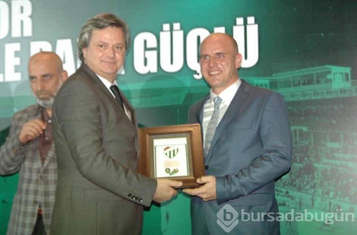 Bursaspor'dan sponsor firmalara teşekkür gecesi