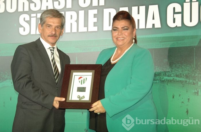 Bursaspor'dan sponsor firmalara teşekkür gecesi