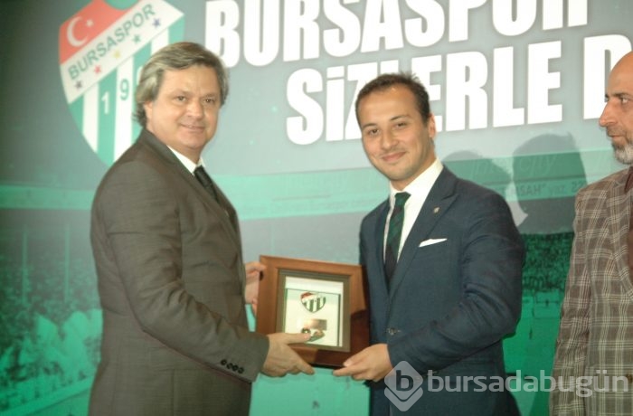 Bursaspor'dan sponsor firmalara teşekkür gecesi