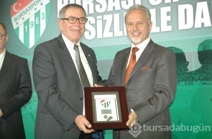 Bursaspor'dan sponsor firmalara teşekkür gecesi