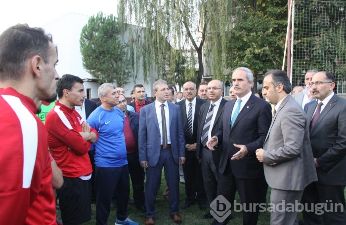 Başkan Altepe'den İnegölspor'a tesis sözü
