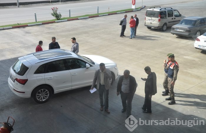 Eskişehir taraftarları Bursa'da olay çıkardı