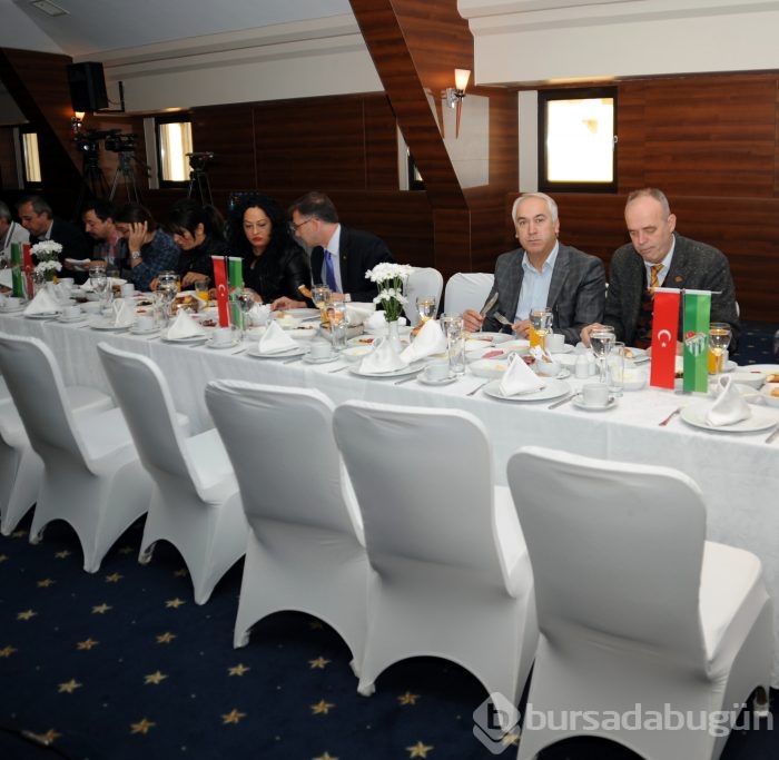 Bursaspor spor medyası ile kahvaltıda buluştu
