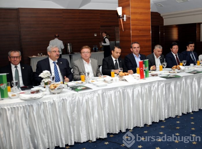 Bursaspor spor medyası ile kahvaltıda buluştu