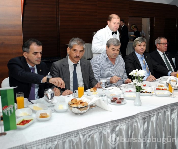 Bursaspor spor medyası ile kahvaltıda buluştu