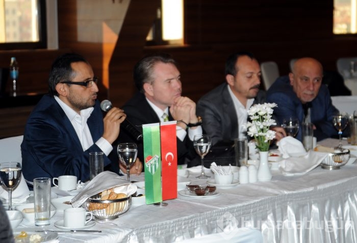 Bursaspor spor medyası ile kahvaltıda buluştu