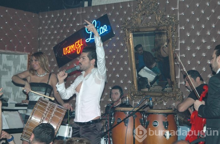 Bursa geceleri bu hafta sonunda da hızını kesmedi...