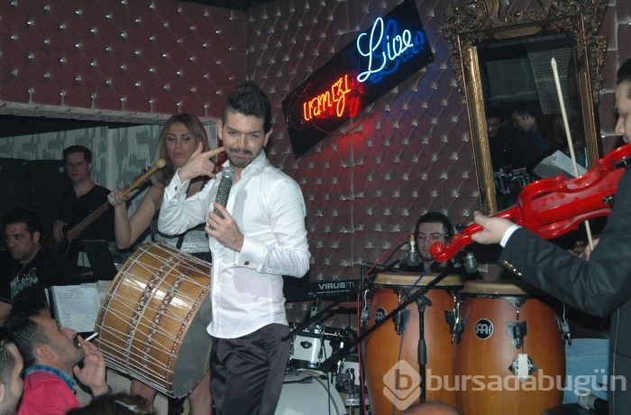 Bursa geceleri bu hafta sonunda da hızını kesmedi...