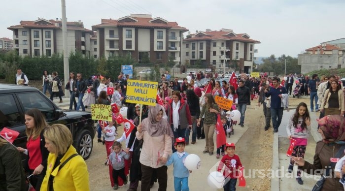 Minik yüreklerin Cumhuriyet coşkusu...