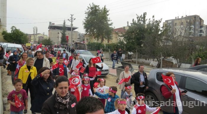 Minik yüreklerin Cumhuriyet coşkusu...