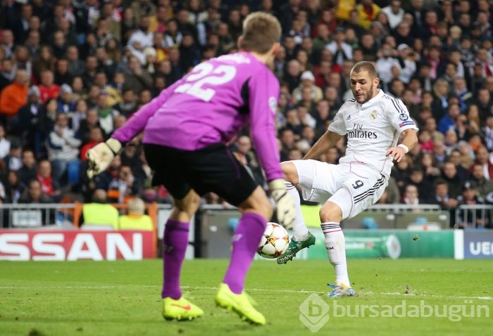 Real Madrid'i Benzema sırtladı!