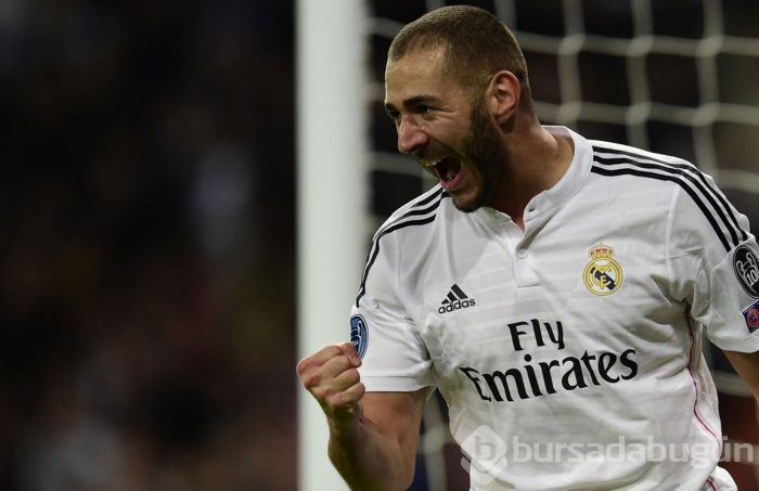 Real Madrid'i Benzema sırtladı!