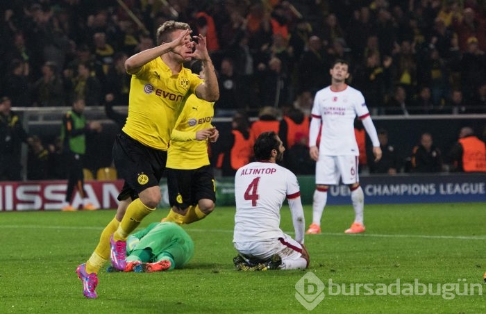 Galatasaray Dortmund'da dağıldı!