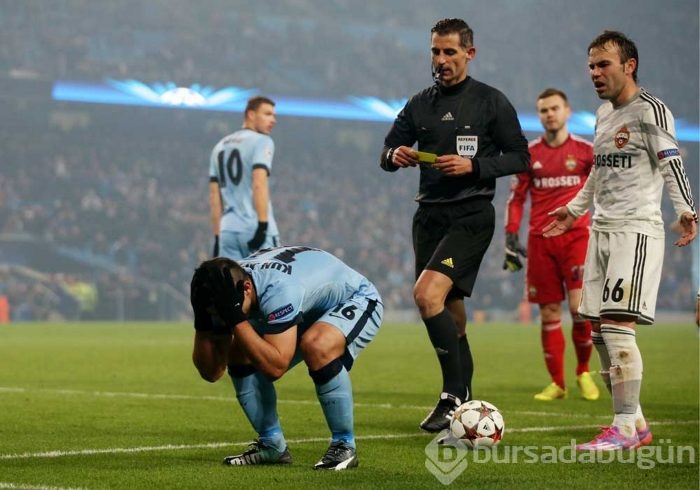Manchester City CSKA Moskova'ya mağlup oldu!