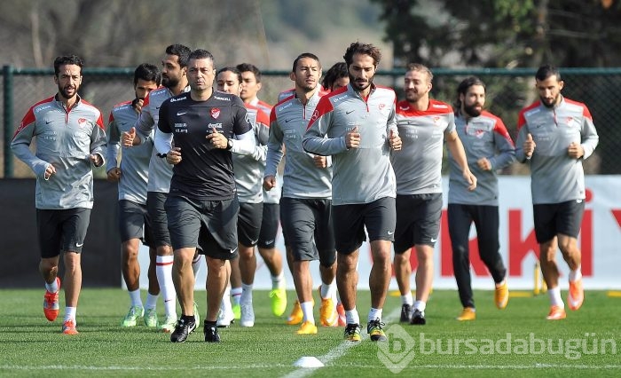 A Milli takım hazırlıklarına başladı