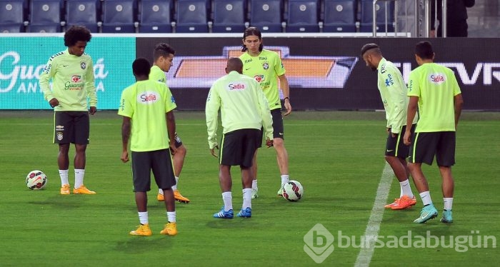Brezilya Milli takımı İstanbul'da