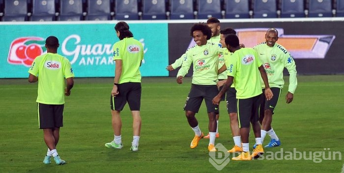 Brezilya Milli takımı İstanbul'da