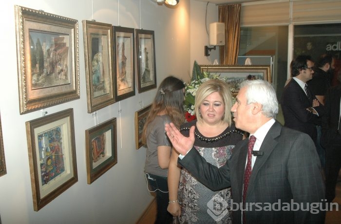 Dilek İyigüllü ve Selva Karasu karma sergisi açıldı...