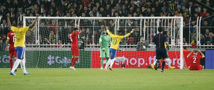 Türkiye:0 Brezilya: 4