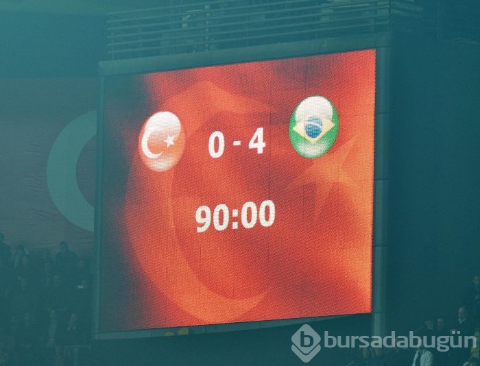 Türkiye:0 Brezilya: 4