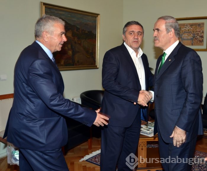 Bursaspor'dan Başkan Altepe'ye ziyaret