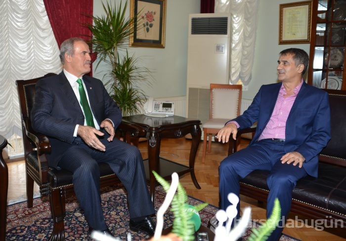 Bursaspor'dan Başkan Altepe'ye ziyaret