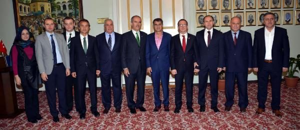 Bursaspor'dan Başkan Altepe'ye ziyaret