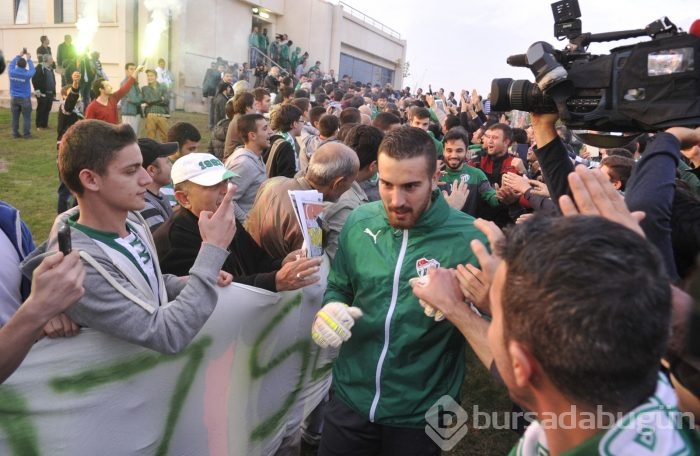 Özlüce'de Bursaspor coşkusu!