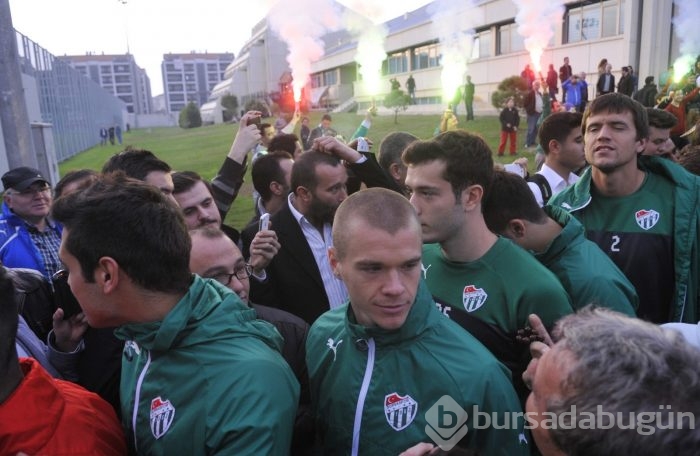 Özlüce'de Bursaspor coşkusu!