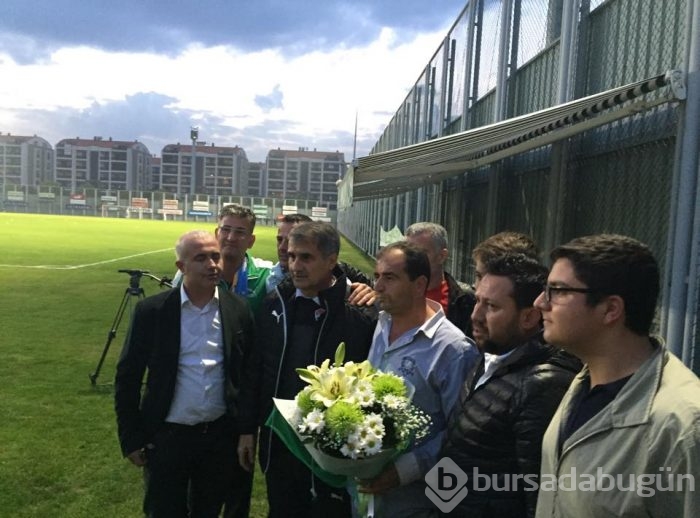 Özlüce'de Bursaspor coşkusu!