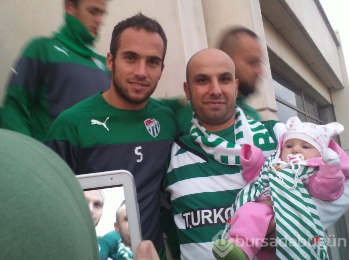 Özlüce'de Bursaspor coşkusu!