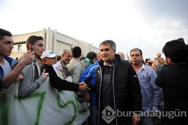 Özlüce'de Bursaspor coşkusu!