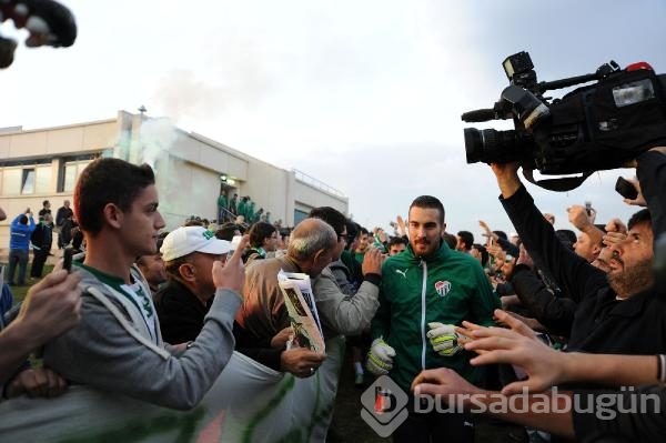 Özlüce'de Bursaspor coşkusu!