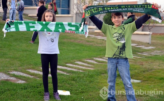 Özlüce'de Bursaspor coşkusu!