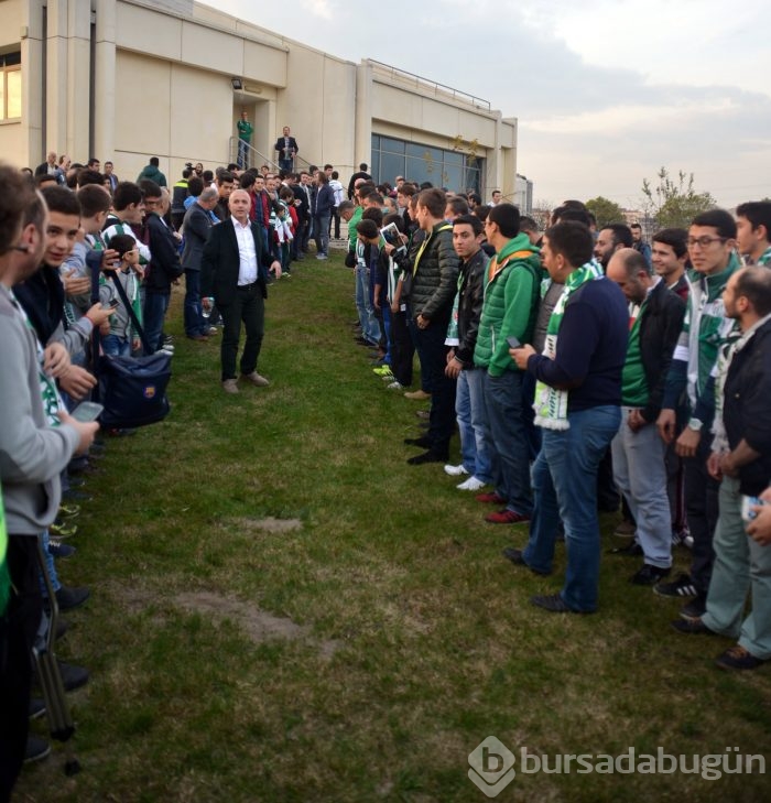 Özlüce'de Bursaspor coşkusu!