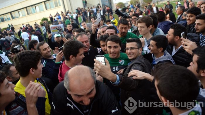 Özlüce'de Bursaspor coşkusu!