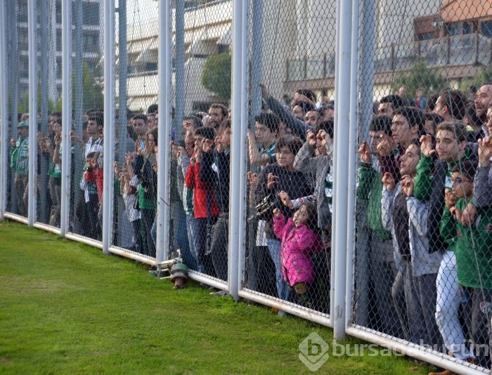 Özlüce'de Bursaspor coşkusu!